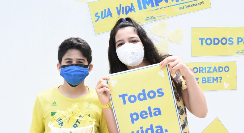 Pit Stop da campanha Sua Vida Importa reforça a importância do Setembro Amarelo