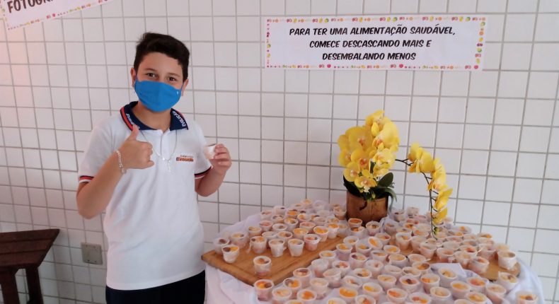 Novos hábitos alimentares é tema de atividade das turmas do 2º ano