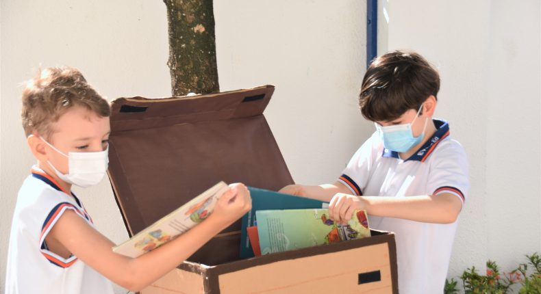 Muita alegria e diversão na abertura do Clube da Leitura dos Anos Iniciais