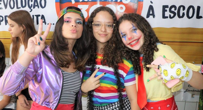 Wacky Tacky Day promove dia de diversão para alunos dos Anos Finais