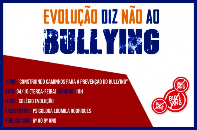 Palestra "Construindo caminhos para a prevenção do Bullying"
